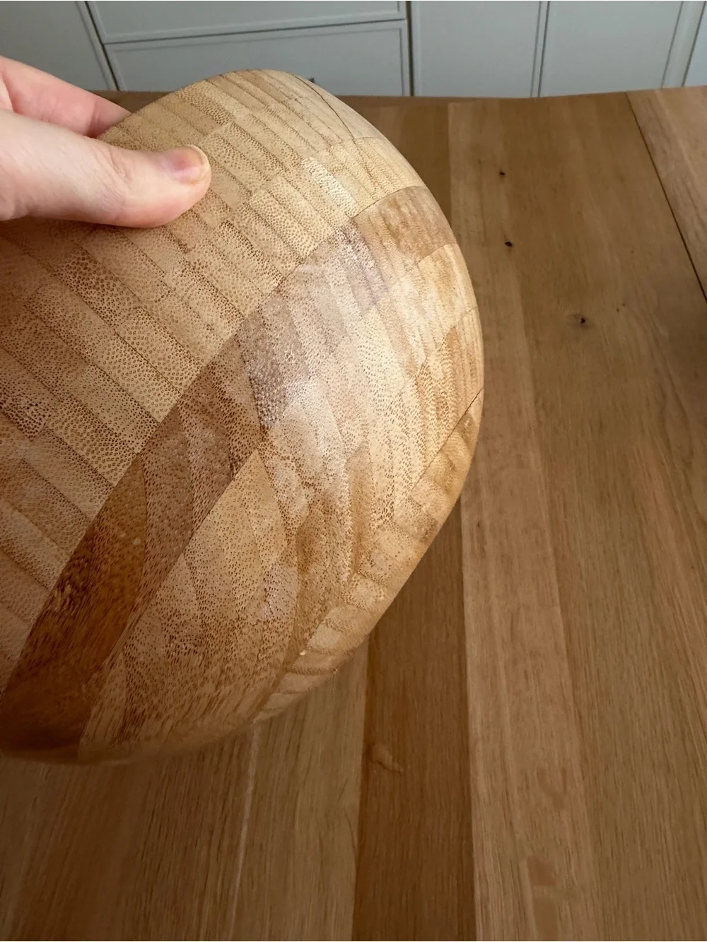 Wooden IKEA Bowl
